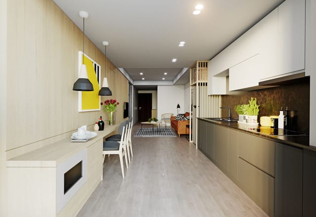 Container home inside