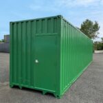 Green-Storage-Container-with-personnel-door