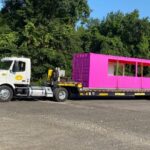 Pink-custom-container-on-back-of-truck